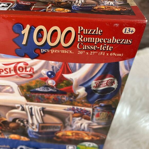 PEPSI COLA Two 1000 Piece Truck Puzzles Tailgate & Special Delivery NWOT Sealed - Picture 6 of 7